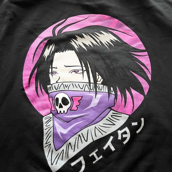 Hypland Hunter X Hunter Mens Black Hoodie Medium M Pullover Sweatshirt HXH Anime - Picture 7 of 12